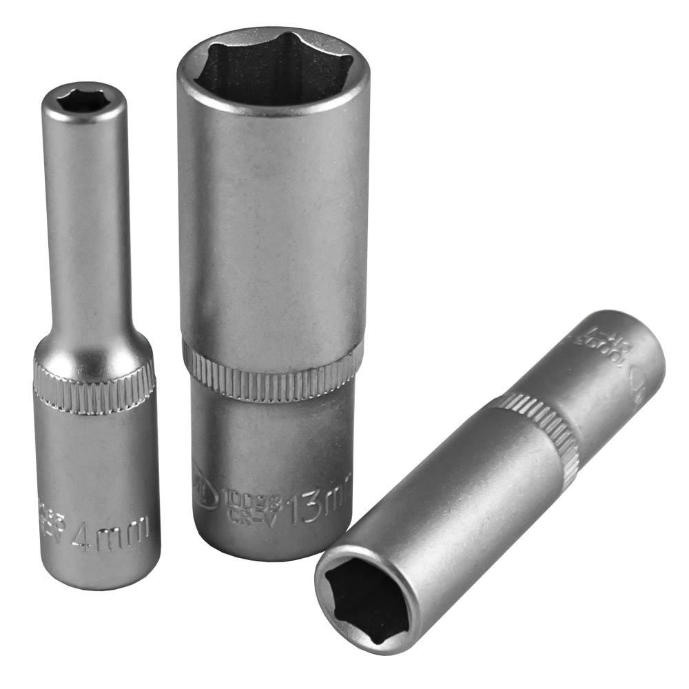 1/4" 50MM LONG HEX DOUILLE DU 13MM