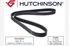 Courroie trapézoïdale à nervures Poly-V