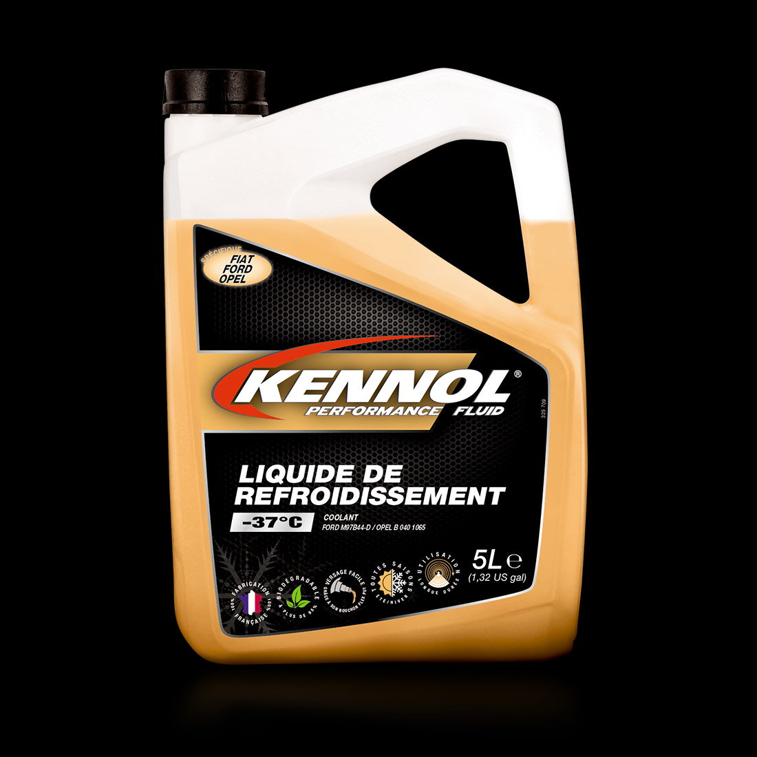 LIQUIDE DE REFROIDISSEMENT ORANGE FIAT FORD OPEL 5 litres