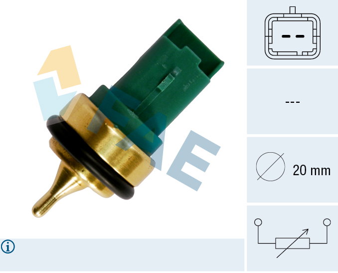 Sonde de température, liquide de refroidissement