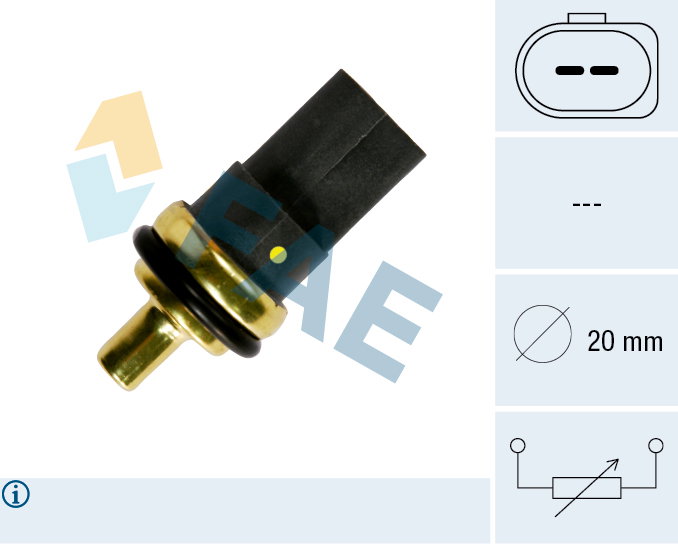Sonde de température, liquide de refroidissement
