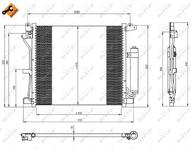 Condenseur / Radiateur de climatisation