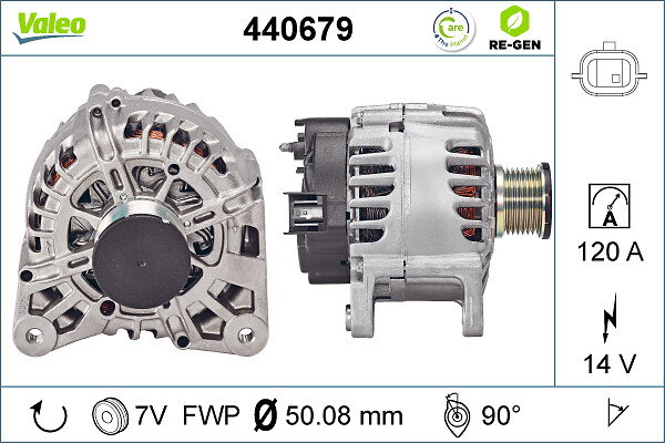 Alternateur VALEO RE-GEN ECHANGE STANDARD