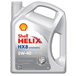 HUILE SHELL HELIX HX8 5W40 5 LITRES