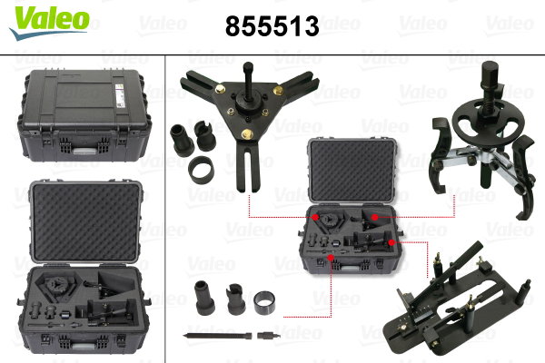 Kit de montage, embrayage/volant moteur TOOLING DDC