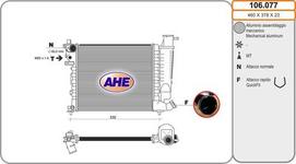 Radiateur, refroidissement du moteur