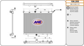 Radiateur, refroidissement du moteur