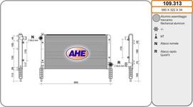 Radiateur, refroidissement du moteur