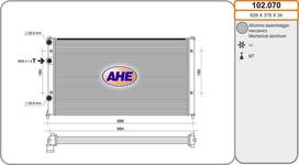 Radiateur, refroidissement du moteur