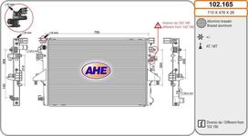 Radiateur, refroidissement du moteur