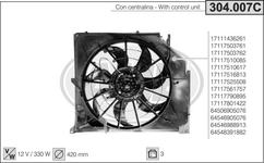 Ventilateur, refroidissement du moteur