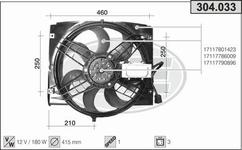 Ventilateur, refroidissement du moteur