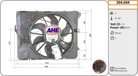 Ventilateur, refroidissement du moteur