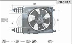 Ventilateur, refroidissement du moteur