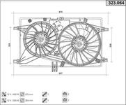 Ventilateur, refroidissement du moteur