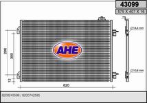 Condenseur / Radiateur de climatisation