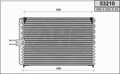 Condenseur / Radiateur de climatisation