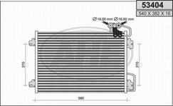 Condenseur / Radiateur de climatisation