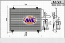 Condenseur / Radiateur de climatisation