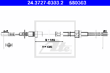 Cable de frein à main
