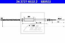 Cable de frein à main