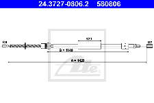 Cable de frein à main
