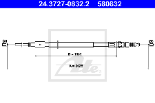 Cable de frein à main