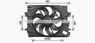Ventilateur, refroidissement du moteur