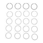 Jeu de segments de pistons