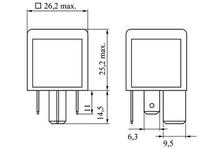 Relais, courant de travail