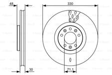 Disque de frein avant