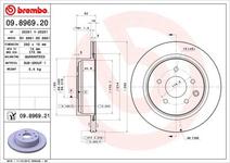 Disque de frein PRIME LINE - UV Coated
