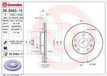 Disque de frein PRIME LINE - UV Coated