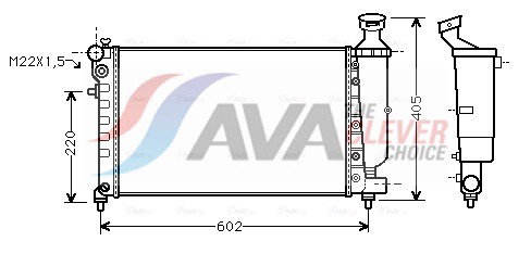 Radiateur, refroidissement du moteur