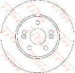 Disque de frein avant (Jeu de 2)
