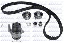 Pompe à eau + kit de courroie de distribution