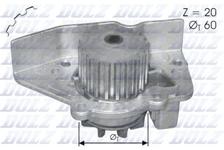 Pompe à eau, refroidissement du moteur