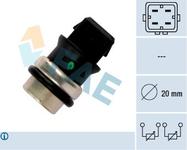 Sonde de température, liquide de refroidissement
