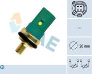 Sonde de température, liquide de refroidissement