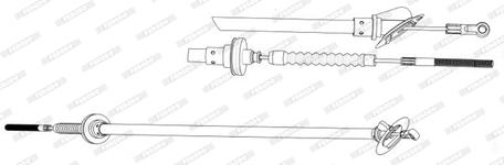 Cable d'embrayage