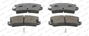 Plaquettes de frein arriere (Jeu de 4)