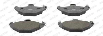 Plaquettes de frein arriere (Jeu de 4)