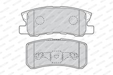 Plaquettes de frein arriere (Jeu de 4)
