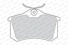 Plaquettes de frein arriere (Jeu de 4)