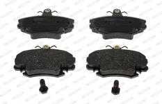 Plaquettes de frein avant (Jeu de 4)