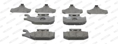 Plaquettes de frein avant (Jeu de 4)
