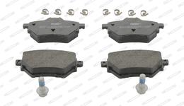 Plaquettes de frein arriere (Jeu de 4)