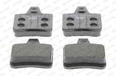 Plaquettes de frein arriere (Jeu de 4)
