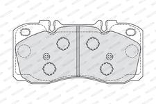Plaquettes de frein avant (Jeu de 4)