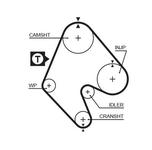 Courroie de distribution PowerGrip®